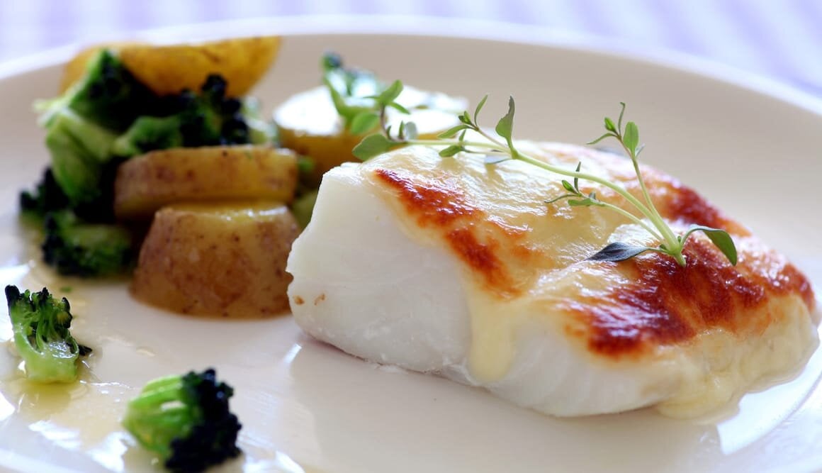 Gratinated Norwegian Cod