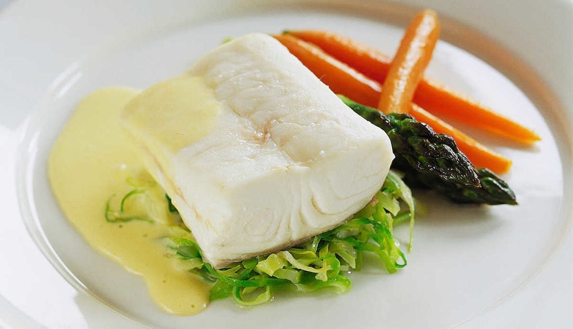 Norwegian Halibut with Hollandaise