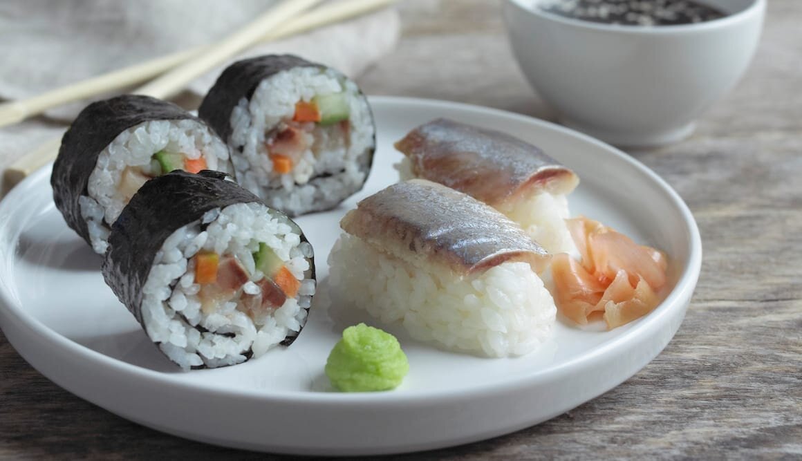 Sushi with Norwegian Matjes Herring