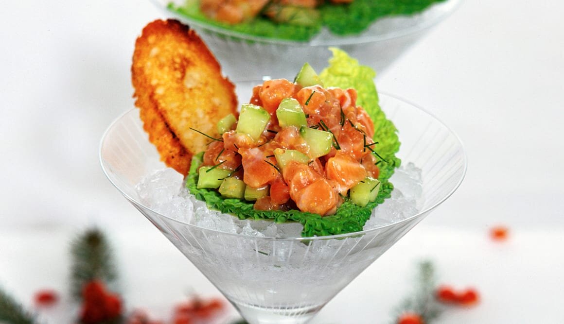 Yılbaşına Özel Norveç Somonlu Tartar