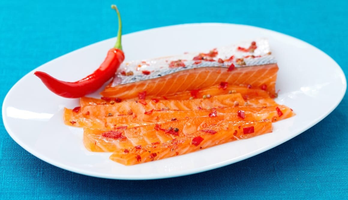 Gravlax with Chili