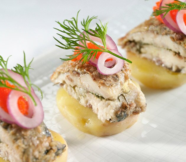 Rye Flour Breaded Pickled Herring