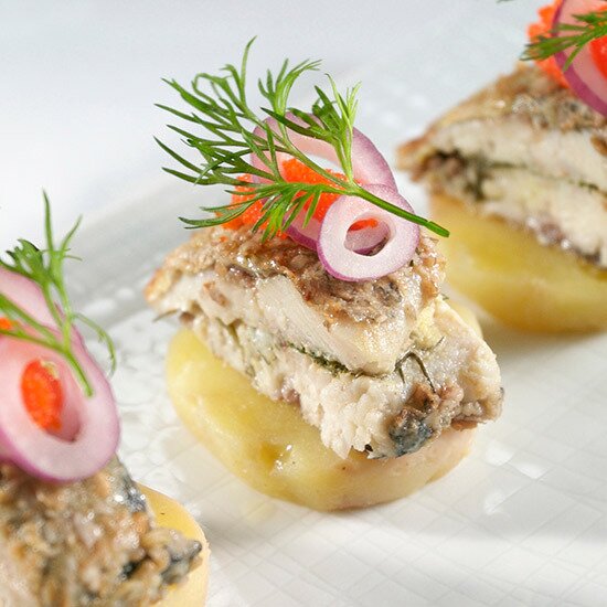 Rye Flour Breaded Pickled Herring-image
