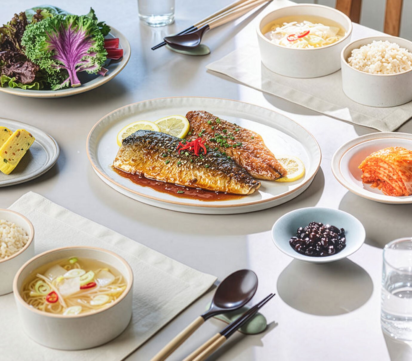 Grilled Norwegian Mackerel Teriyaki