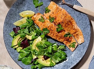 Norwegian salmon in air fryer