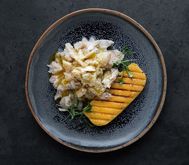 Bacalà alla Vicentina with Norwegian stockfish